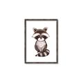 Picture of Small Raccoon _GroupedProduct_Rectangle_Portrait_Mini_ _GroupedProduct_Rectangle_Portrait_Canvas_Framed_