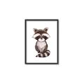 Picture of Small Raccoon _GroupedProduct_Rectangle_Portrait_Mini_ _GroupedProduct_Rectangle_Portrait_Canvas_Framed_