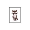Picture of Small Raccoon _GroupedProduct_Rectangle_Portrait_Mini_ _GroupedProduct_Rectangle_Portrait_Canvas_Framed_