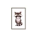 Picture of Small Raccoon _GroupedProduct_Rectangle_Portrait_Mini_ _GroupedProduct_Rectangle_Portrait_Canvas_Framed_