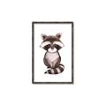 Picture of Small Raccoon _GroupedProduct_Rectangle_Portrait_Mini_ _GroupedProduct_Rectangle_Portrait_Canvas_Framed_