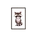 Picture of Small Raccoon _GroupedProduct_Rectangle_Portrait_Mini_ _GroupedProduct_Rectangle_Portrait_Canvas_Framed_