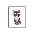 Picture of Small Raccoon _GroupedProduct_Rectangle_Portrait_Mini_ _GroupedProduct_Rectangle_Portrait_Canvas_Framed_