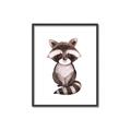 Picture of Small Raccoon _GroupedProduct_Rectangle_Portrait_Mini_ _GroupedProduct_Rectangle_Portrait_Canvas_Framed_