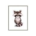 Picture of Small Raccoon _GroupedProduct_Rectangle_Portrait_Mini_ _GroupedProduct_Rectangle_Portrait_Canvas_Framed_