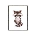 Picture of Small Raccoon _GroupedProduct_Rectangle_Portrait_Mini_ _GroupedProduct_Rectangle_Portrait_Canvas_Framed_