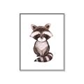 Picture of Small Raccoon _GroupedProduct_Rectangle_Portrait_Mini_ _GroupedProduct_Rectangle_Portrait_Canvas_Framed_