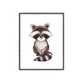 Picture of Small Raccoon _GroupedProduct_Rectangle_Portrait_Mini_ _GroupedProduct_Rectangle_Portrait_Canvas_Framed_