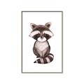 Picture of Small Raccoon _GroupedProduct_Rectangle_Portrait_Mini_ _GroupedProduct_Rectangle_Portrait_Canvas_Framed_