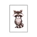 Picture of Small Raccoon _GroupedProduct_Rectangle_Portrait_Mini_ _GroupedProduct_Rectangle_Portrait_Canvas_Framed_