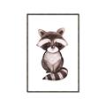 Picture of Small Raccoon _GroupedProduct_Rectangle_Portrait_Mini_ _GroupedProduct_Rectangle_Portrait_Canvas_Framed_