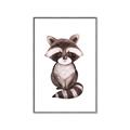 Picture of Small Raccoon _GroupedProduct_Rectangle_Portrait_Mini_ _GroupedProduct_Rectangle_Portrait_Canvas_Framed_