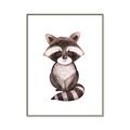 Picture of Small Raccoon _GroupedProduct_Rectangle_Portrait_Mini_ _GroupedProduct_Rectangle_Portrait_Canvas_Framed_