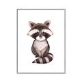 Picture of Small Raccoon _GroupedProduct_Rectangle_Portrait_Mini_ _GroupedProduct_Rectangle_Portrait_Canvas_Framed_