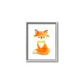 Picture of Small Fox _GroupedProduct_Rectangle_Portrait_Mini_ _GroupedProduct_Rectangle_Portrait_Canvas_Framed_