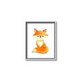 Picture of Small Fox _GroupedProduct_Rectangle_Portrait_Mini_ _GroupedProduct_Rectangle_Portrait_Canvas_Framed_