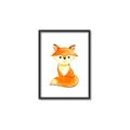 Picture of Small Fox _GroupedProduct_Rectangle_Portrait_Mini_ _GroupedProduct_Rectangle_Portrait_Canvas_Framed_