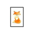 Picture of Small Fox _GroupedProduct_Rectangle_Portrait_Mini_ _GroupedProduct_Rectangle_Portrait_Canvas_Framed_
