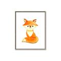 Picture of Small Fox _GroupedProduct_Rectangle_Portrait_Mini_ _GroupedProduct_Rectangle_Portrait_Canvas_Framed_