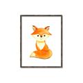 Picture of Small Fox _GroupedProduct_Rectangle_Portrait_Mini_ _GroupedProduct_Rectangle_Portrait_Canvas_Framed_
