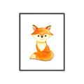 Picture of Small Fox _GroupedProduct_Rectangle_Portrait_Mini_ _GroupedProduct_Rectangle_Portrait_Canvas_Framed_