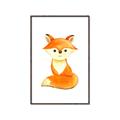 Picture of Small Fox _GroupedProduct_Rectangle_Portrait_Mini_ _GroupedProduct_Rectangle_Portrait_Canvas_Framed_