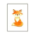 Picture of Small Fox _GroupedProduct_Rectangle_Portrait_Mini_ _GroupedProduct_Rectangle_Portrait_Canvas_Framed_