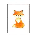 Picture of Small Fox _GroupedProduct_Rectangle_Portrait_Mini_ _GroupedProduct_Rectangle_Portrait_Canvas_Framed_