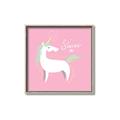 Picture of Shine On Unicorn Pink _GroupedProduct_Square_Mini_ _GroupedProduct_Square_Canvas_Framed_
