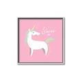 Picture of Shine On Unicorn Pink _GroupedProduct_Square_Mini_ _GroupedProduct_Square_Canvas_Framed_
