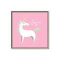 Picture of Shine On Unicorn Pink _GroupedProduct_Square_Mini_ _GroupedProduct_Square_Canvas_Framed_