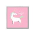 Picture of Shine On Unicorn Pink _GroupedProduct_Square_Mini_ _GroupedProduct_Square_Canvas_Framed_