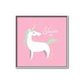 Picture of Shine On Unicorn Pink _GroupedProduct_Square_Mini_ _GroupedProduct_Square_Canvas_Framed_