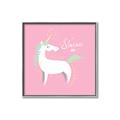 Picture of Shine On Unicorn Pink _GroupedProduct_Square_Mini_ _GroupedProduct_Square_Canvas_Framed_