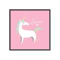 Picture of Shine On Unicorn Pink _GroupedProduct_Square_Mini_ _GroupedProduct_Square_Canvas_Framed_
