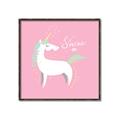 Picture of Shine On Unicorn Pink _GroupedProduct_Square_Mini_ _GroupedProduct_Square_Canvas_Framed_