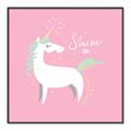 Picture of Shine On Unicorn Pink _GroupedProduct_Square_Mini_ _GroupedProduct_Square_Canvas_Framed_