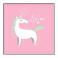 Picture of Shine On Unicorn Pink _GroupedProduct_Square_Mini_ _GroupedProduct_Square_Canvas_Framed_