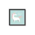 Picture of Shine On Unicorn Blue _GroupedProduct_Square_Mini_ _GroupedProduct_Square_Canvas_Framed_