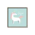 Picture of Shine On Unicorn Blue _GroupedProduct_Square_Mini_ _GroupedProduct_Square_Canvas_Framed_