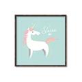 Picture of Shine On Unicorn Blue _GroupedProduct_Square_Mini_ _GroupedProduct_Square_Canvas_Framed_