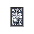 Picture of Sharky Teeth _GroupedProduct_Rectangle_Portrait_Mini_ _GroupedProduct_Rectangle_Portrait_Canvas_Framed_