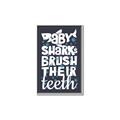Picture of Sharky Teeth _GroupedProduct_Rectangle_Portrait_Mini_ _GroupedProduct_Rectangle_Portrait_Canvas_Framed_