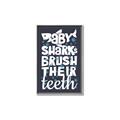 Picture of Sharky Teeth _GroupedProduct_Rectangle_Portrait_Mini_ _GroupedProduct_Rectangle_Portrait_Canvas_Framed_