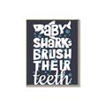 Picture of Sharky Teeth _GroupedProduct_Rectangle_Portrait_Mini_ _GroupedProduct_Rectangle_Portrait_Canvas_Framed_