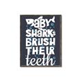Picture of Sharky Teeth _GroupedProduct_Rectangle_Portrait_Mini_ _GroupedProduct_Rectangle_Portrait_Canvas_Framed_