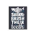 Picture of Sharky Teeth _GroupedProduct_Rectangle_Portrait_Mini_ _GroupedProduct_Rectangle_Portrait_Canvas_Framed_