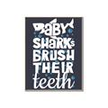 Picture of Sharky Teeth _GroupedProduct_Rectangle_Portrait_Mini_ _GroupedProduct_Rectangle_Portrait_Canvas_Framed_