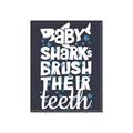 Picture of Sharky Teeth _GroupedProduct_Rectangle_Portrait_Mini_ _GroupedProduct_Rectangle_Portrait_Canvas_Framed_