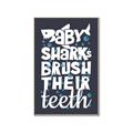 Picture of Sharky Teeth _GroupedProduct_Rectangle_Portrait_Mini_ _GroupedProduct_Rectangle_Portrait_Canvas_Framed_